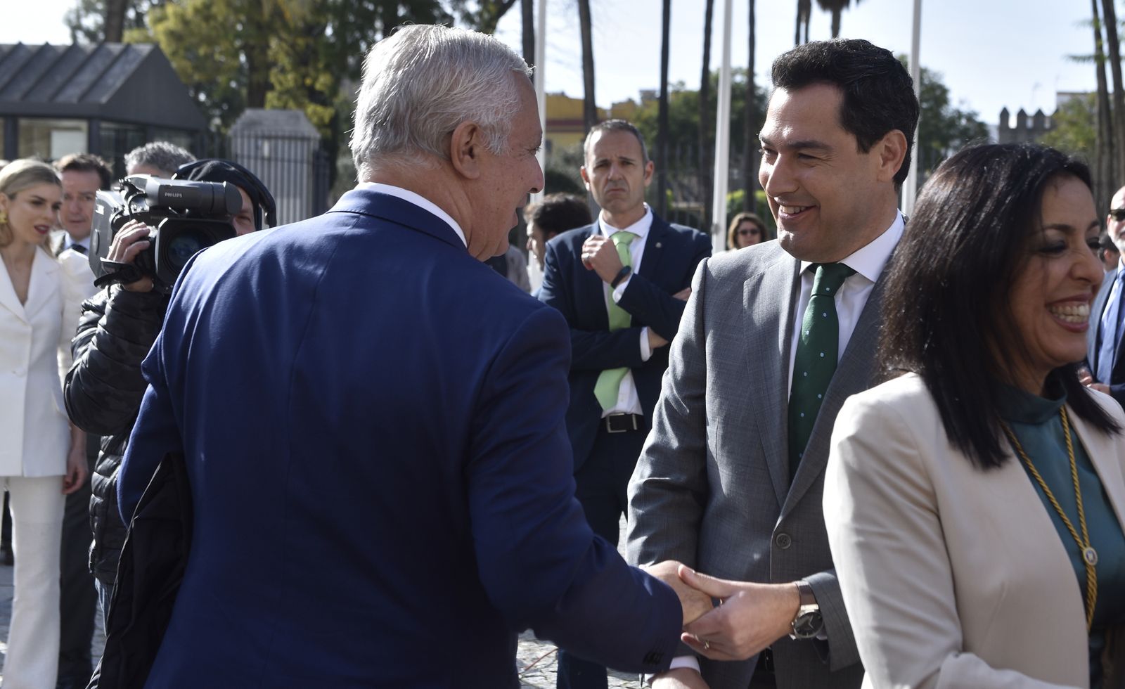 Acto institucional en el Pleno del Parlamento con motivo del Día de Andalucía