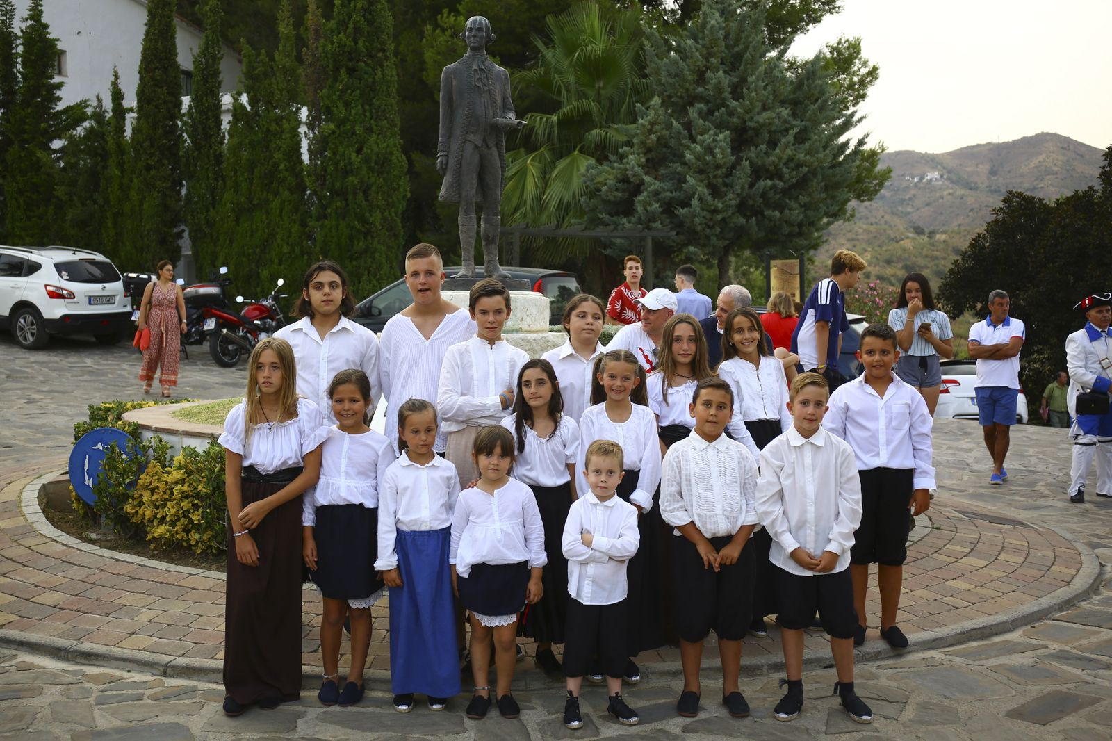 Las fotos de la Fiesta del 4 de julio y el homenaje a Bernardo de Gálvez en Macharaviaya