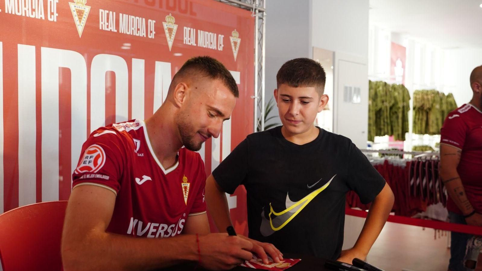 David Flakus, el fichaje estrella del Real Murcia.