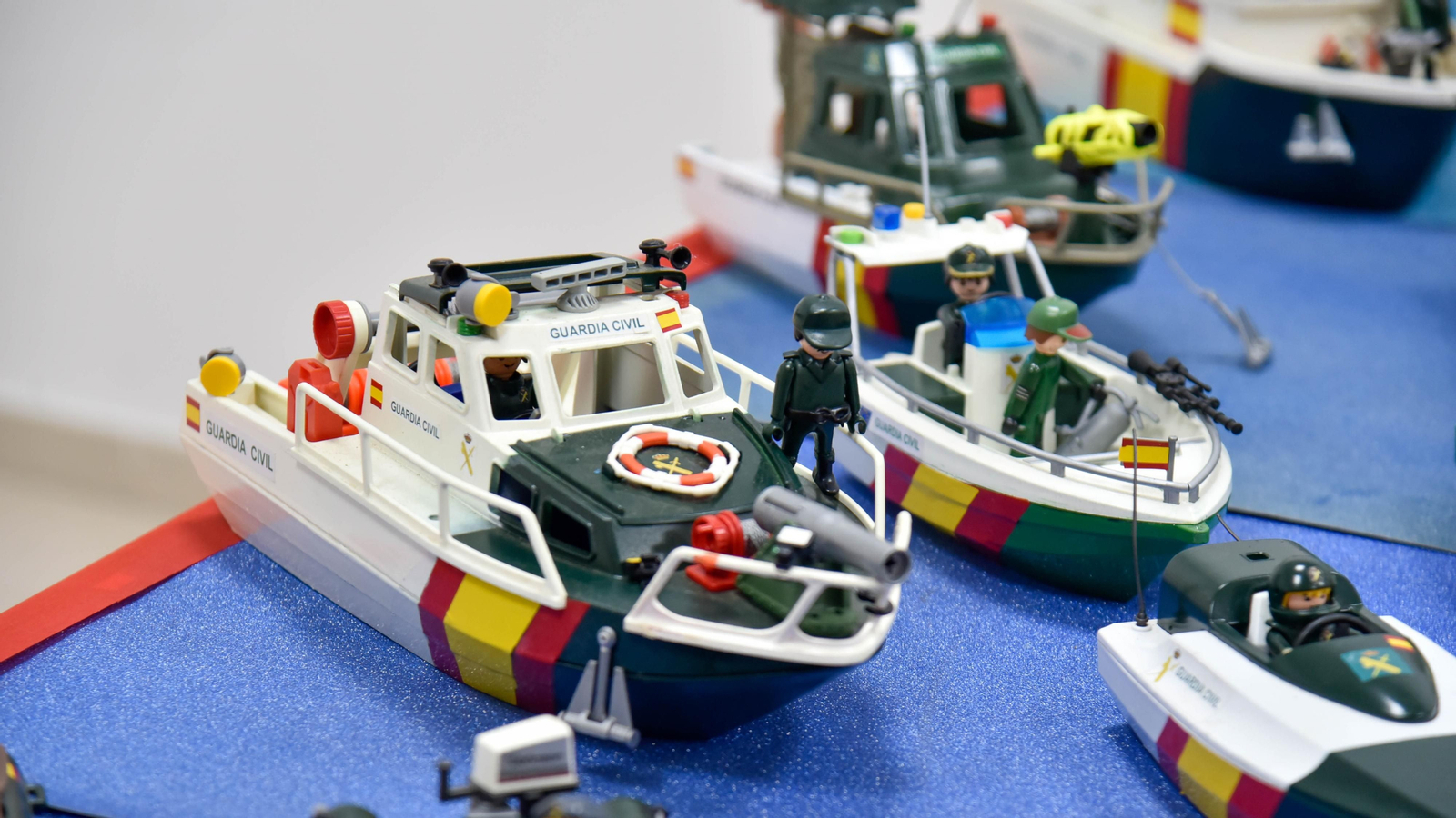 La exposición de Playmovil Homenaje a la Guardia Civil