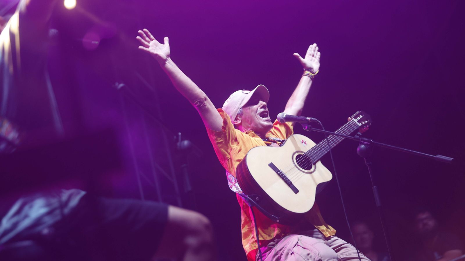 Las fotos del concierto de Manu Chao