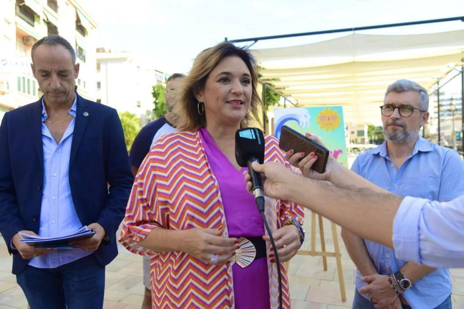 La presentación del festival LGTBI, en Torremolinos.