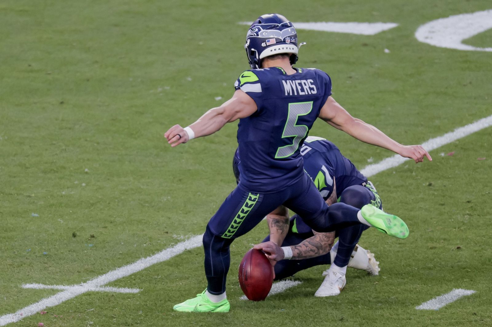 Las mejores fotos de la Super Bowl con la actuación de Bad Bunny