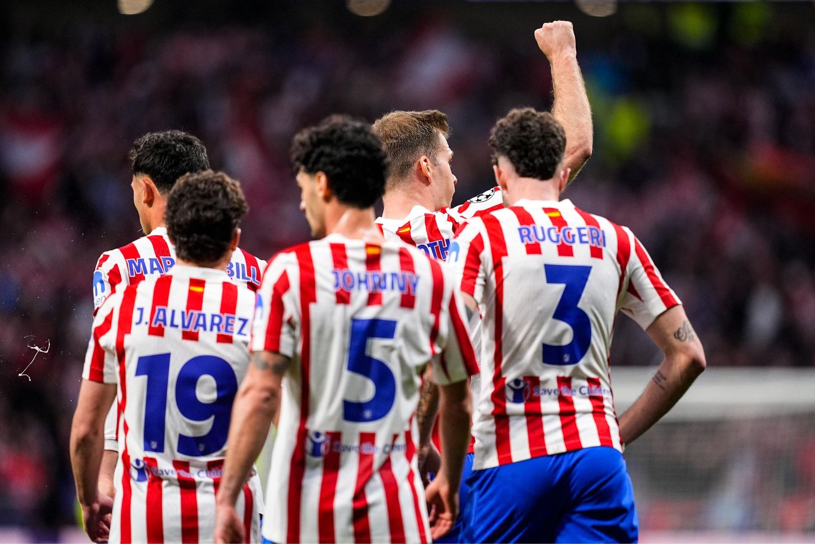 Las fotos del Atlético de Madrid - Brujas