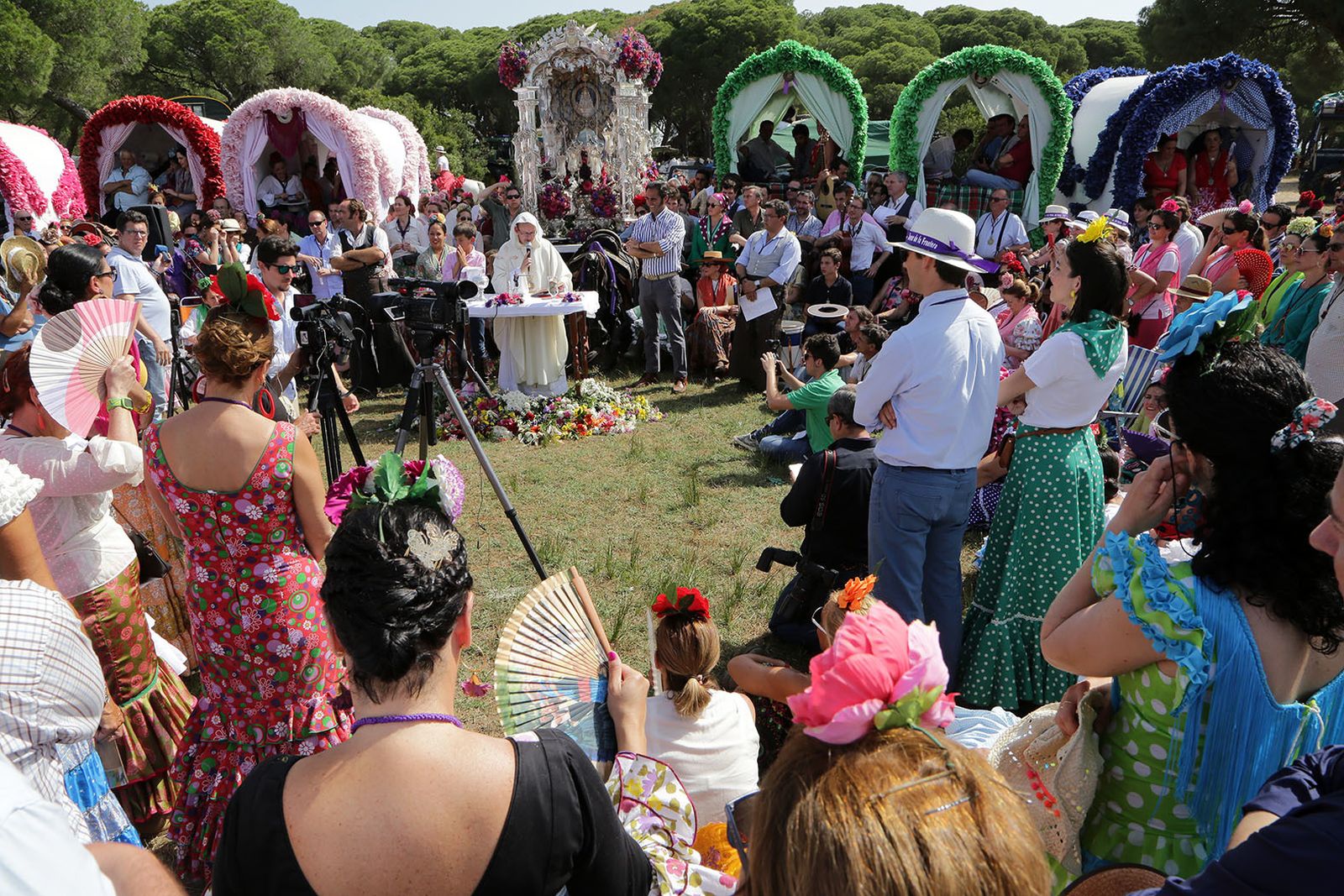 Las imágenes de la segunda jornada de camino de la Hermandad de Jerez