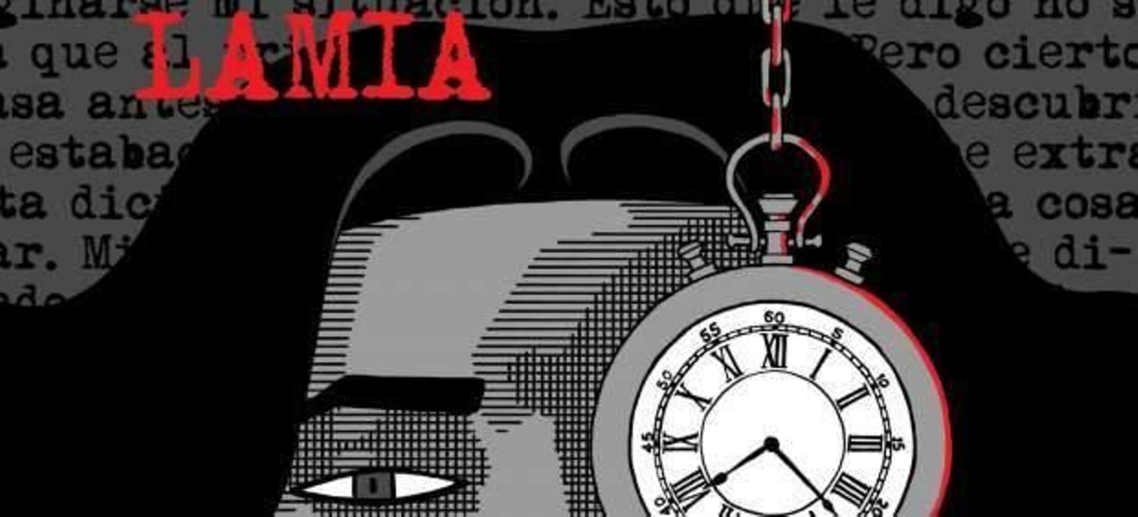 Un detalle de la portada de 'Lamia'
