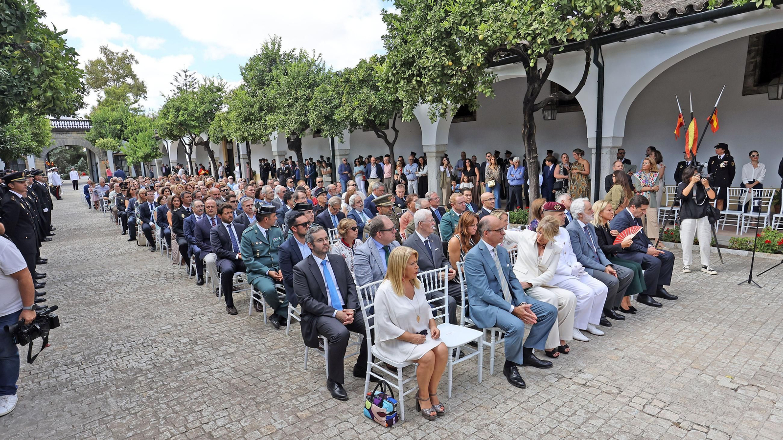 Imágenes del Día de la Policía Nacional en las Bodegas Fundador de Jerez