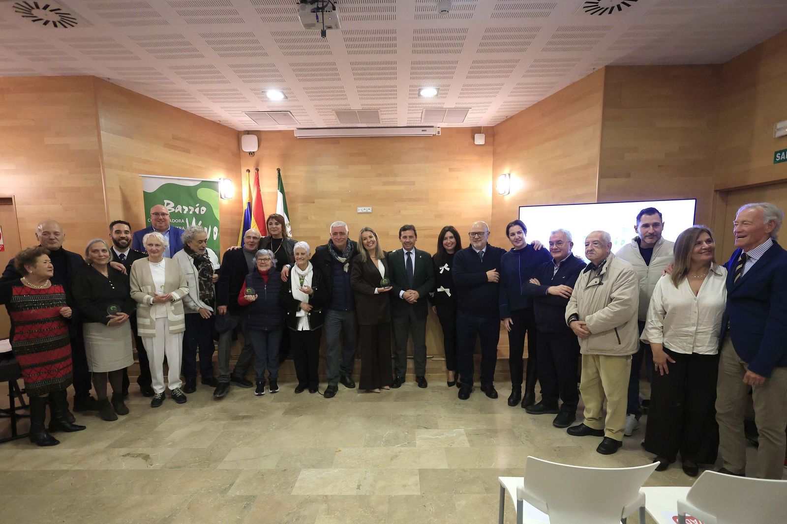 Fotos del acto por el 35 aniversario de la coordinadora Barrio Vivo de Algeciras