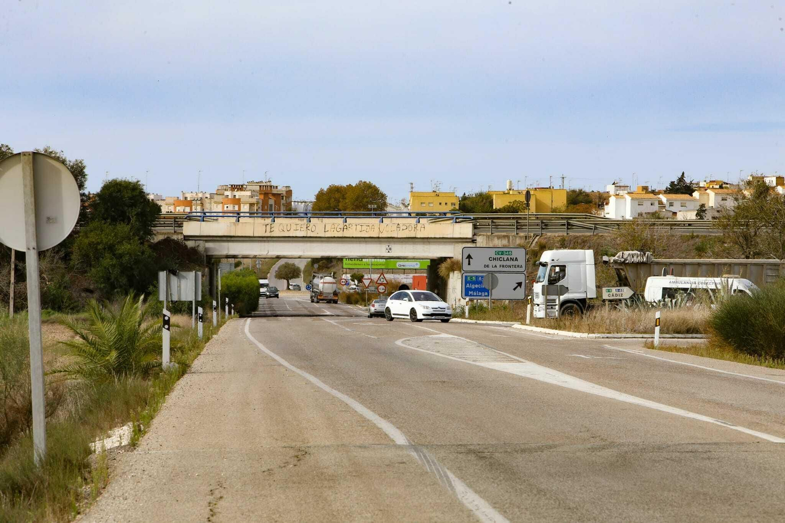 Carretera en la que se produjo el accidente mortal el pasado 31 de octubre.