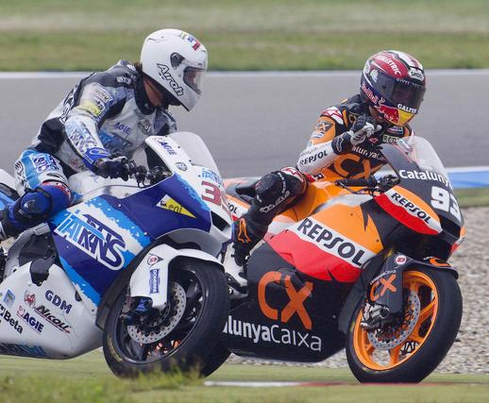 Robertino Pietri y Marc Márquez.

Foto: Reuters