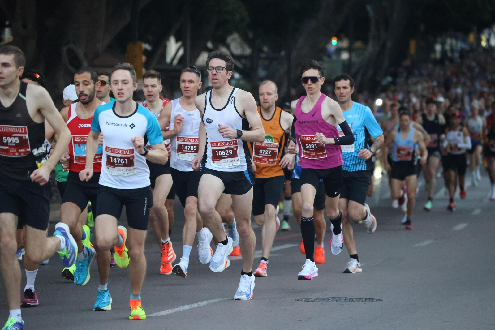 Las mejores fotos de la Maratón de Málaga 2024
