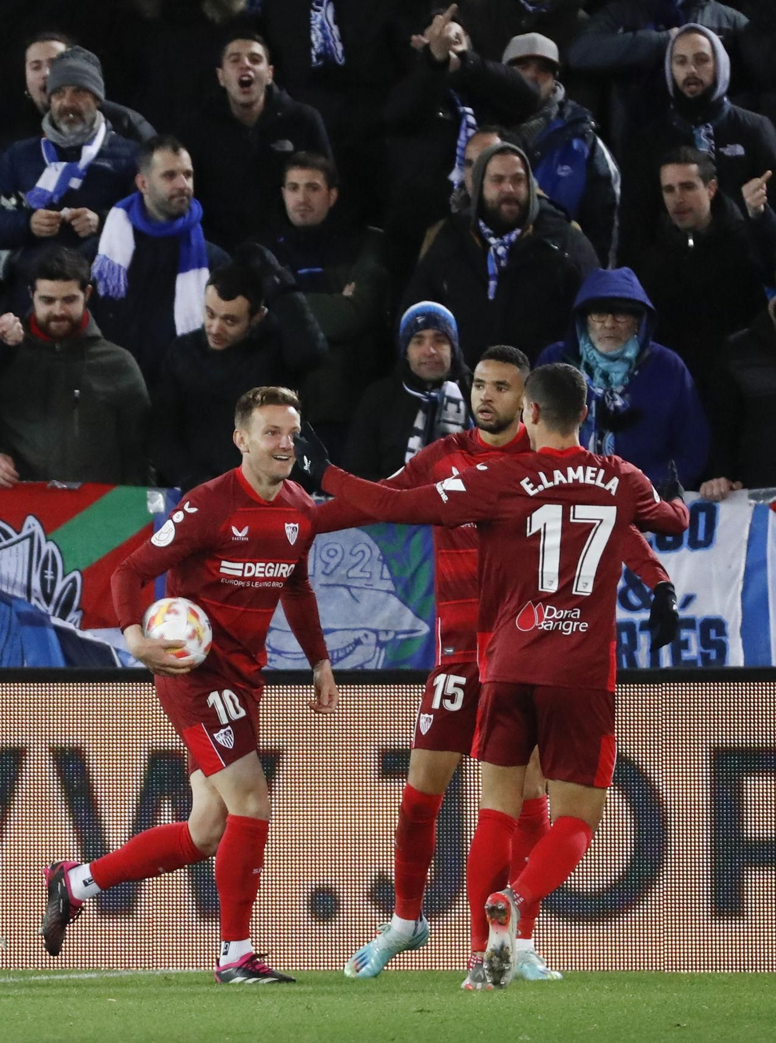 Las fotos del Alavés-Sevilla de Copa del Rey