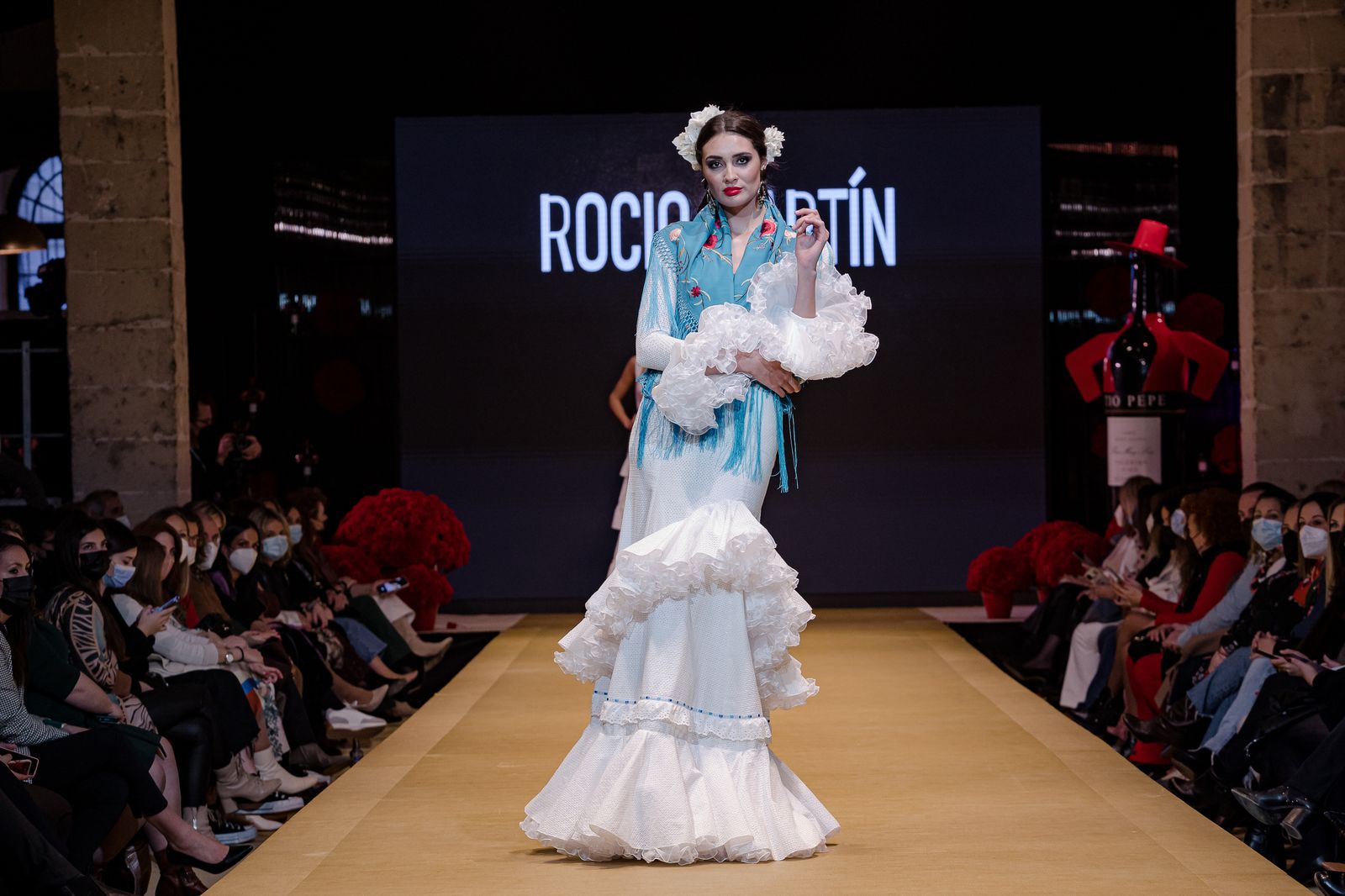 El desfile de Rocío Martín en la Pasarela Flamenca de Jerez, todas las fotos