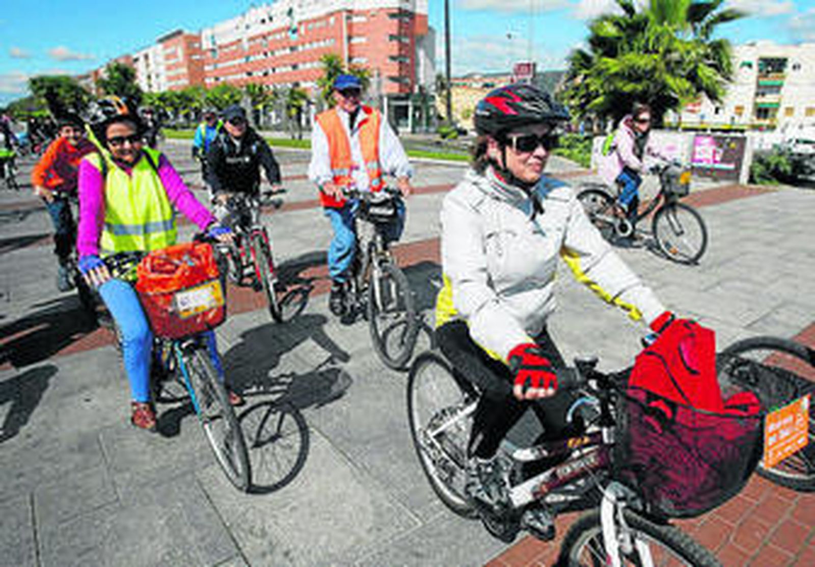 Asistentes a la marcha del pasado domingo.