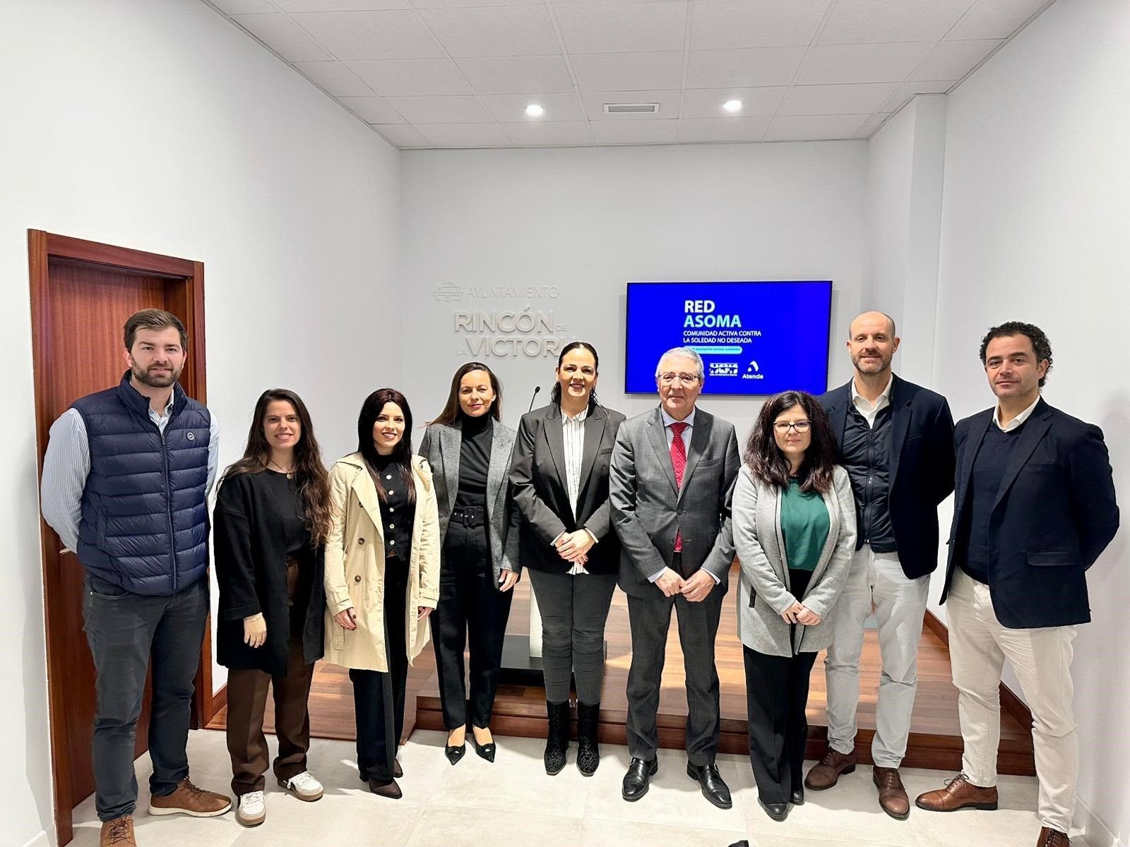 Presentación del proyecto "Red Asoma" en el Rincón de la Victoria