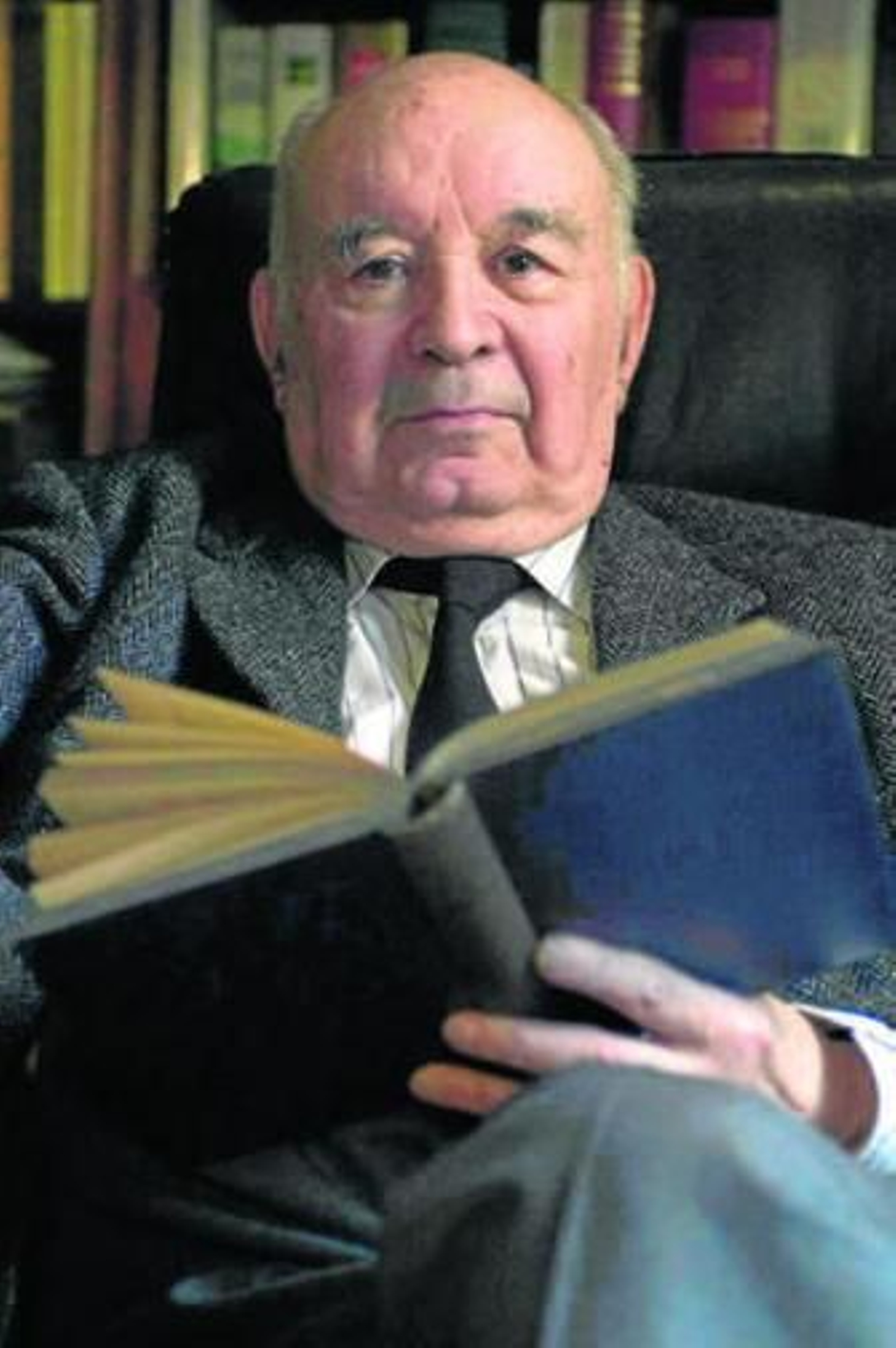 Martín de Riquer (Barcelona, 1914-2013), en una imagen del año 2000.