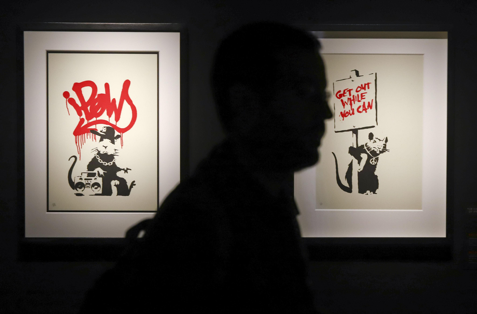 Las fotos de la exposición 'Banksy. The art of protest' en La Térmica, en Málaga
