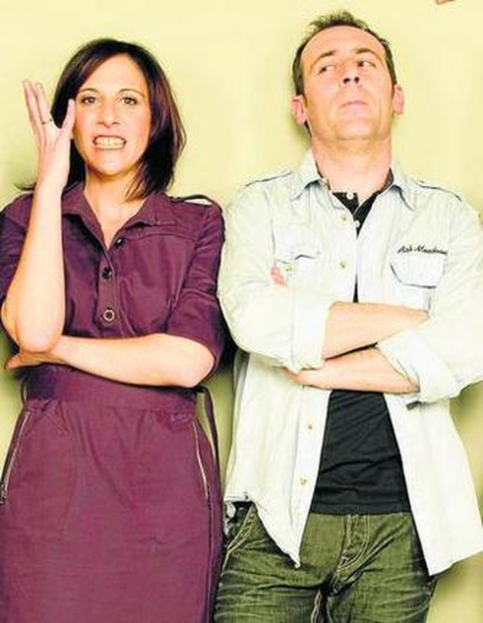 Malena Alterio y Antonio Molero en 'Buen agente'.