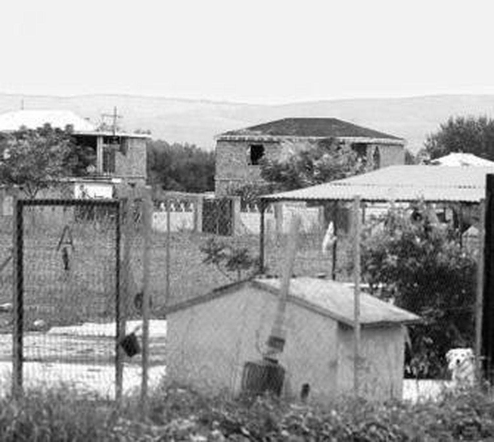 Chalés irregulares en la zona de Fontanar de Quintos.