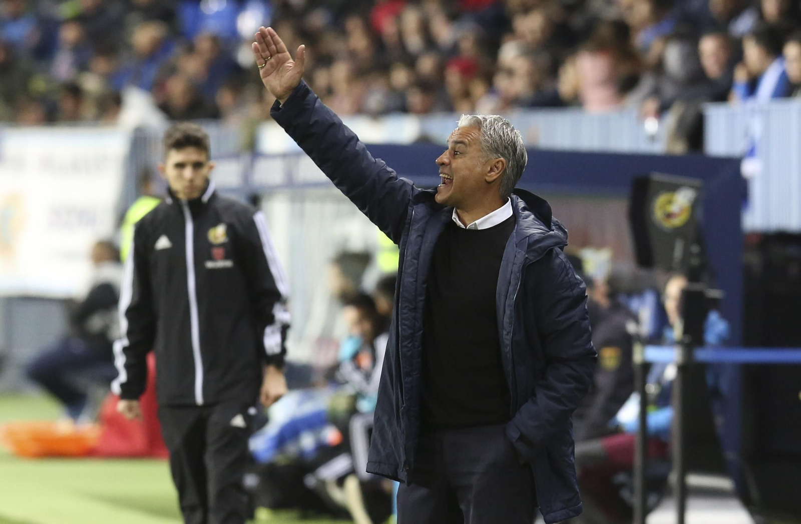 El paso de Sergio Pellicer por el Málaga CF, en fotos