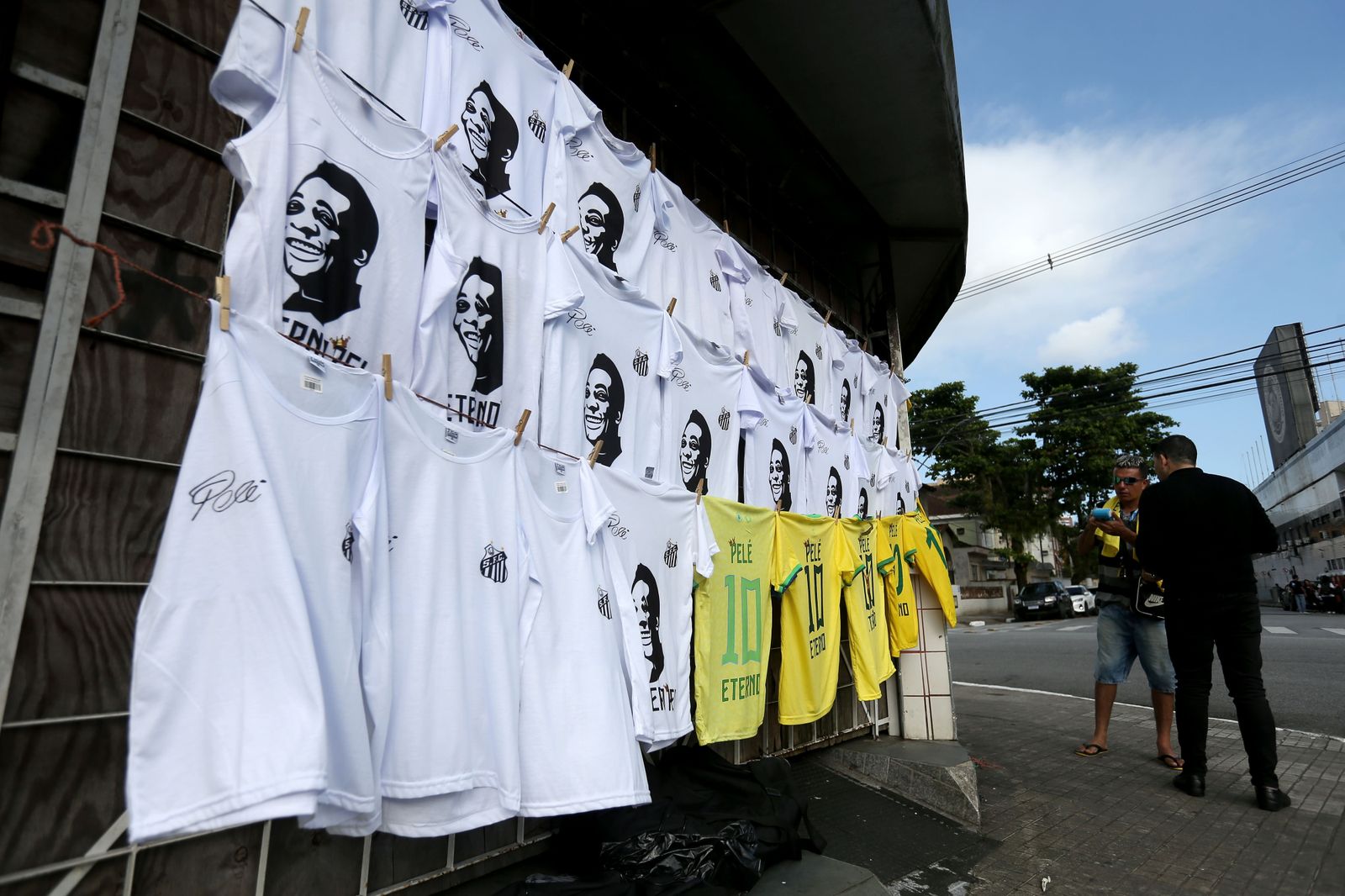 Las fotos del homenaje del fútbol mundial a Pelé