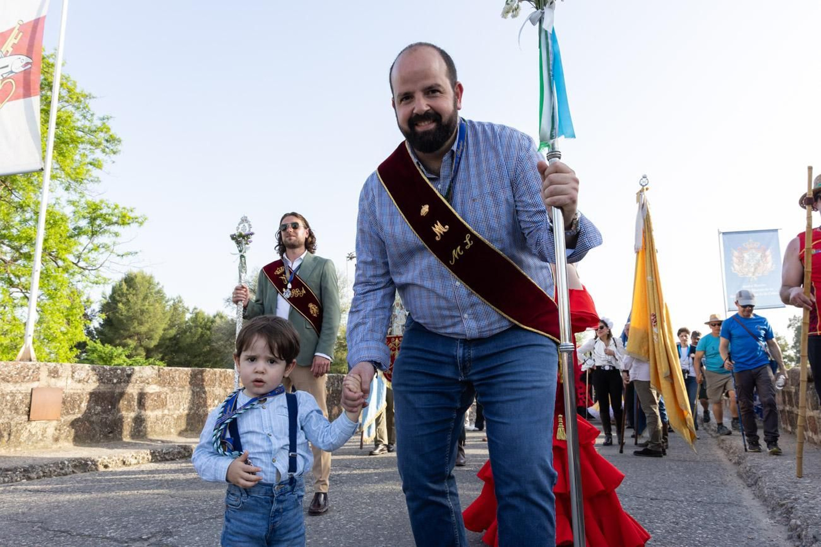 Recepción de Cofradías de la Romería de La Virgen de la Cabeza en Andújar