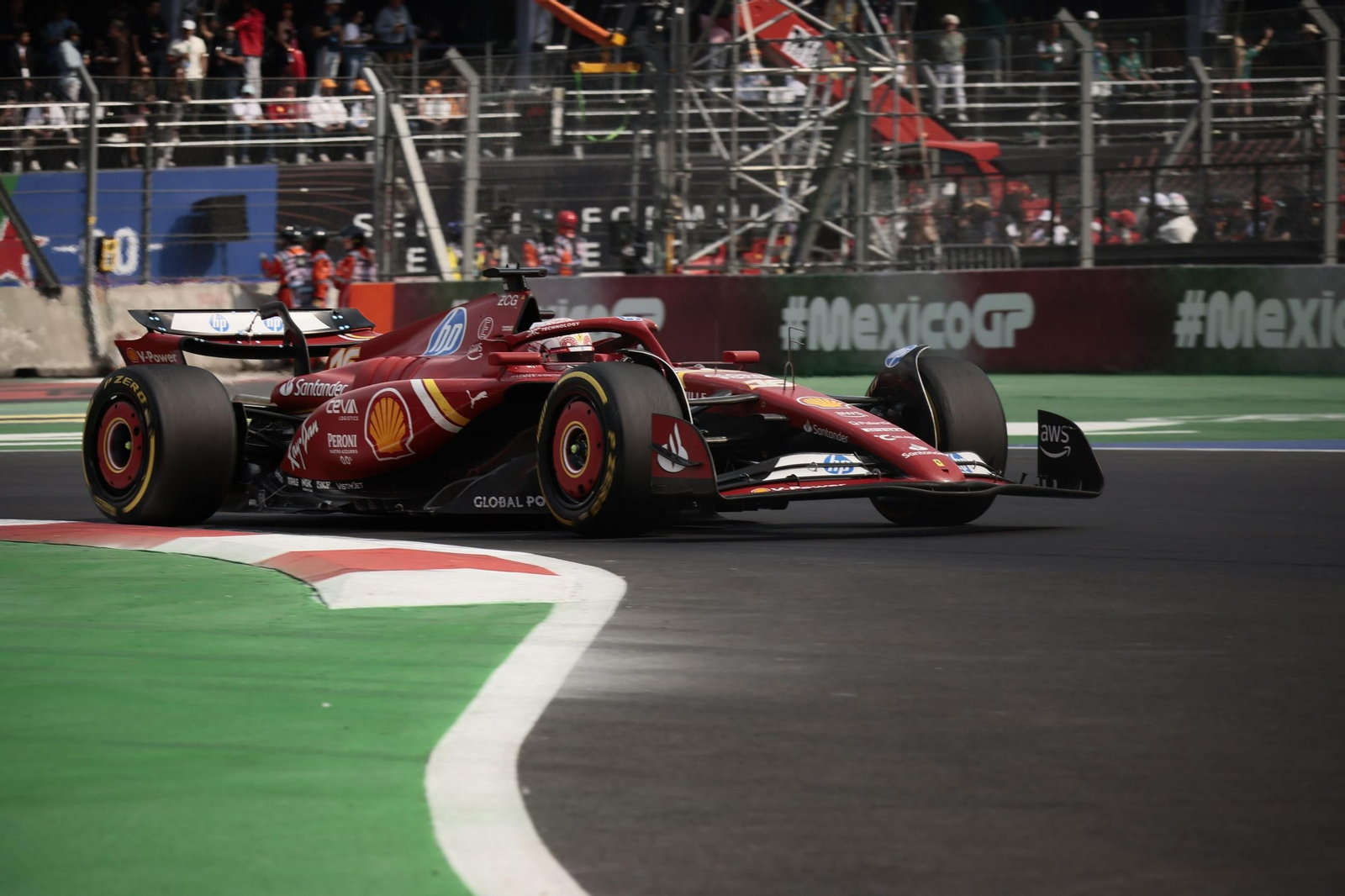 Las fotos del triunfo de Carlos Sainz en México