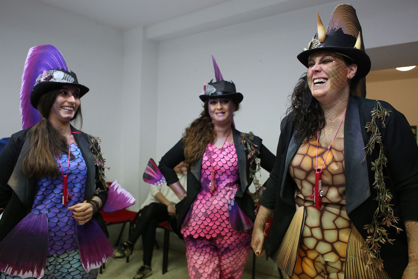 Quinto día de preliminares del Carnaval Colombino en imágenes