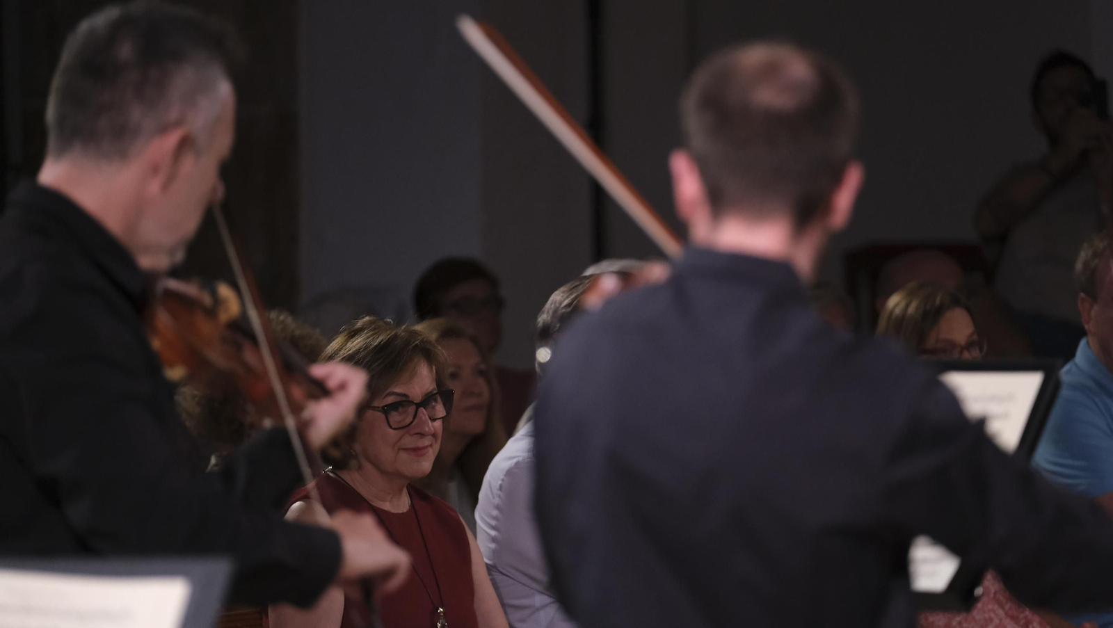 Concierto de la OCAL y del violinista Jesús Reina en Vélez Blanco, en imágenes