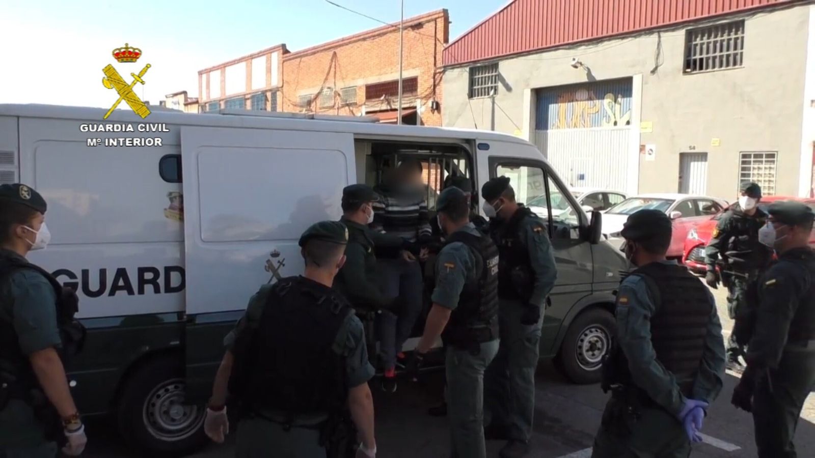 Operación de la Guardia Civil.