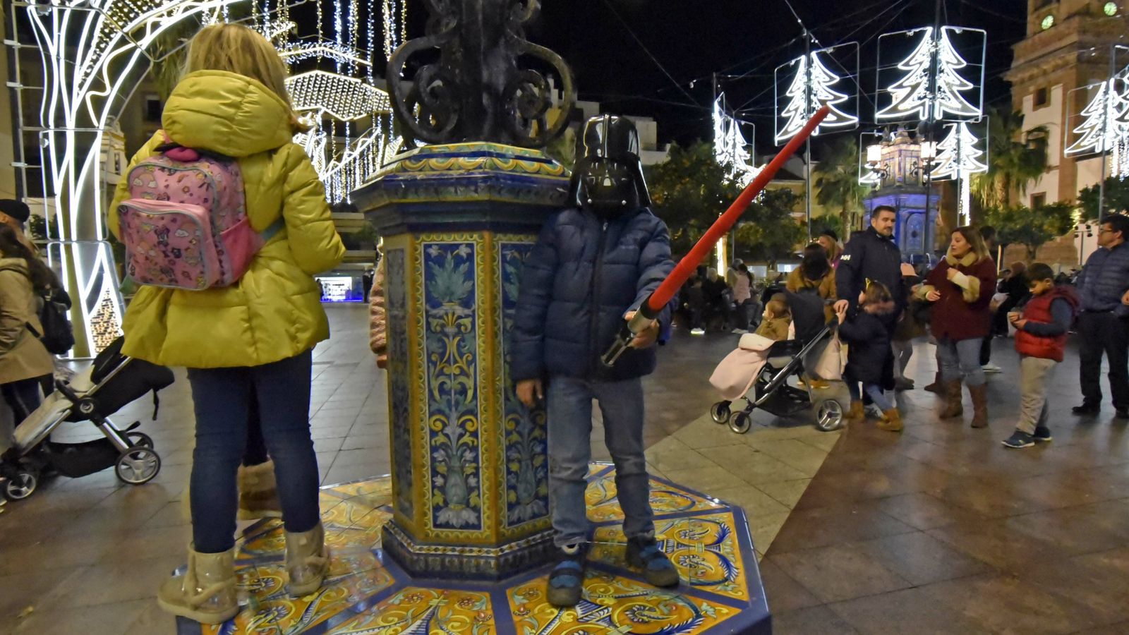 Las fotos de La Navidad en el centro de Algeciras