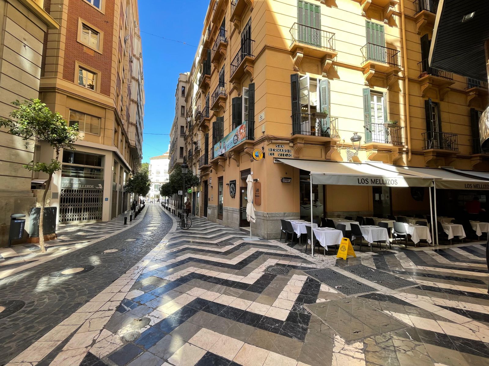 El local de Los Mellizos en Paseo de Sancha.