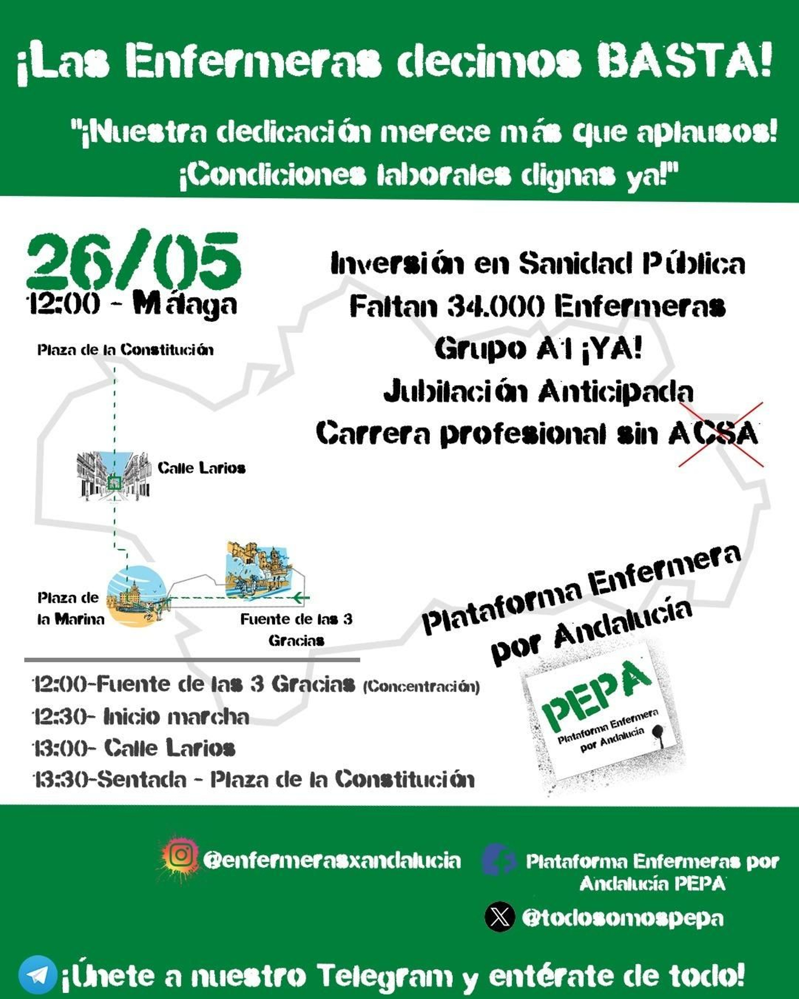 Cartel de convocatoria a la manifestación de la plataforma PEPA. Cartel de convocatoria a la manifestación de la plataforma PEPA.