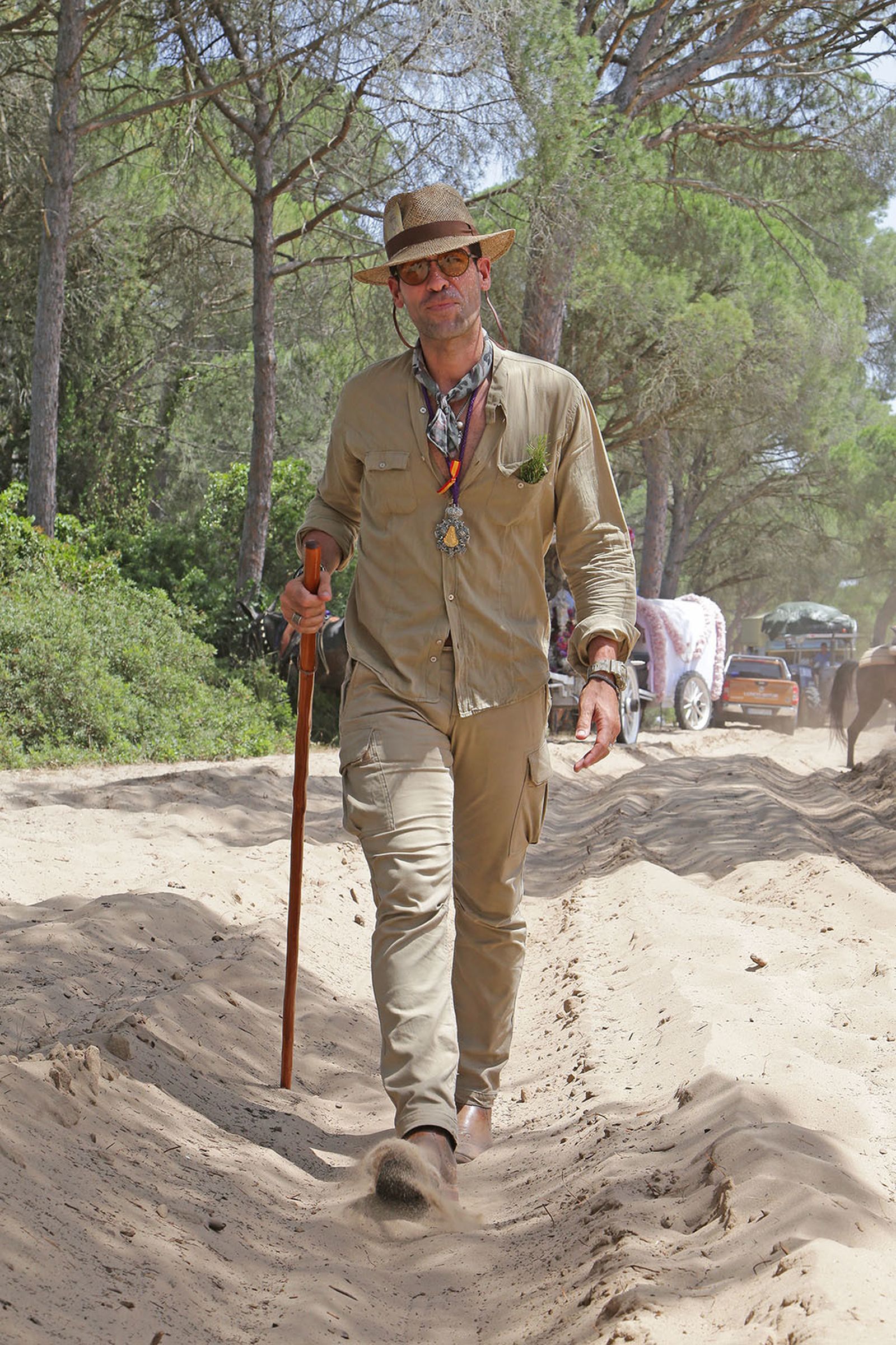 Las imágenes de la segunda jornada de camino de la Hermandad de Jerez