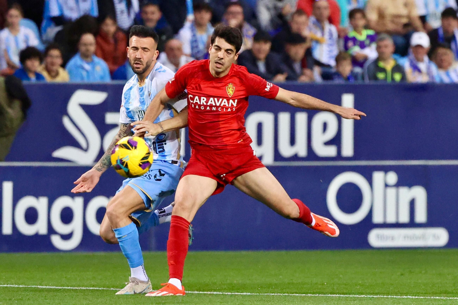 Las fotos del Málaga CF-Real Zaragoza