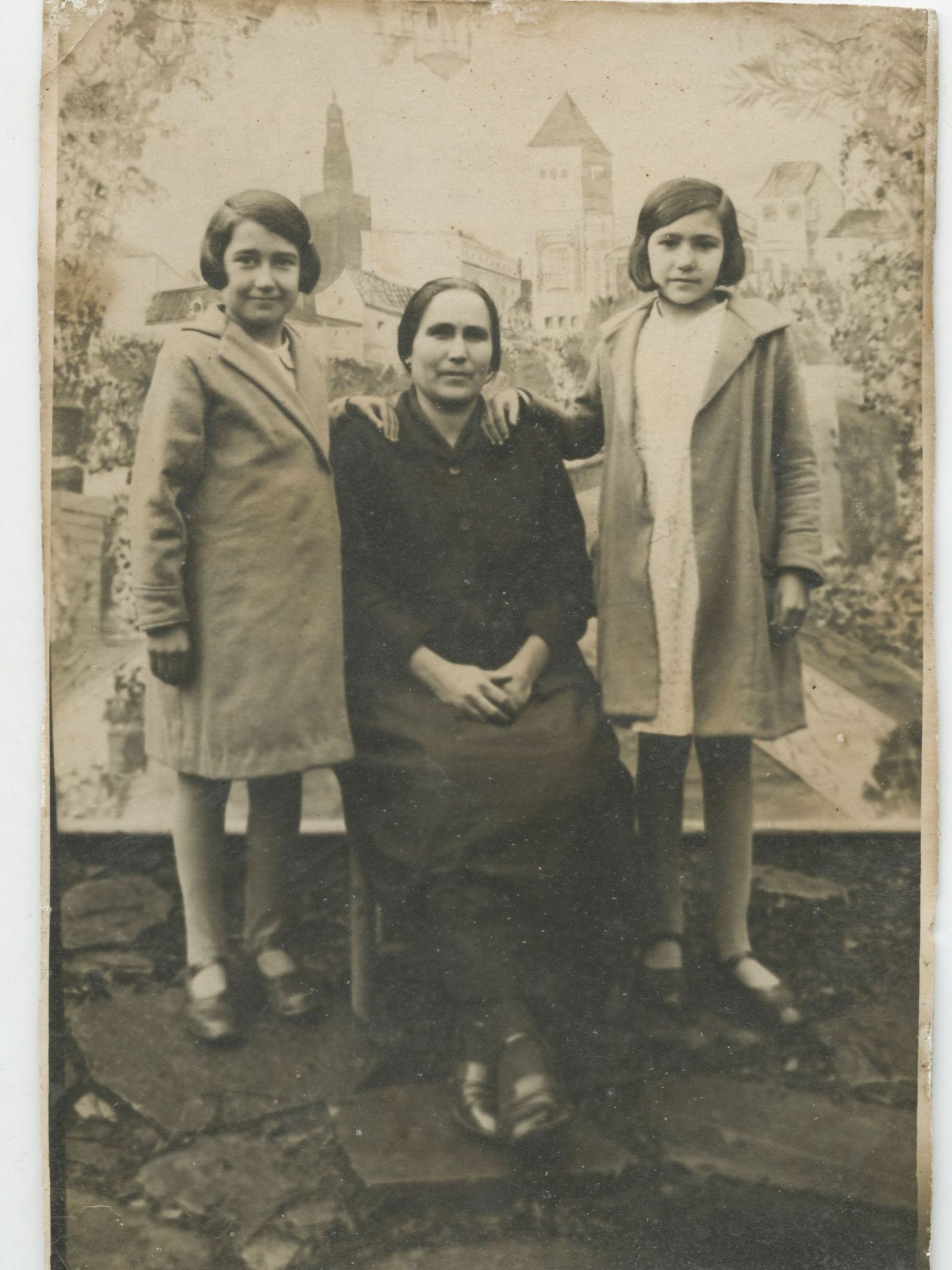 Retrato minutero en Arroyomolinos de León, ca. 1940-1950.