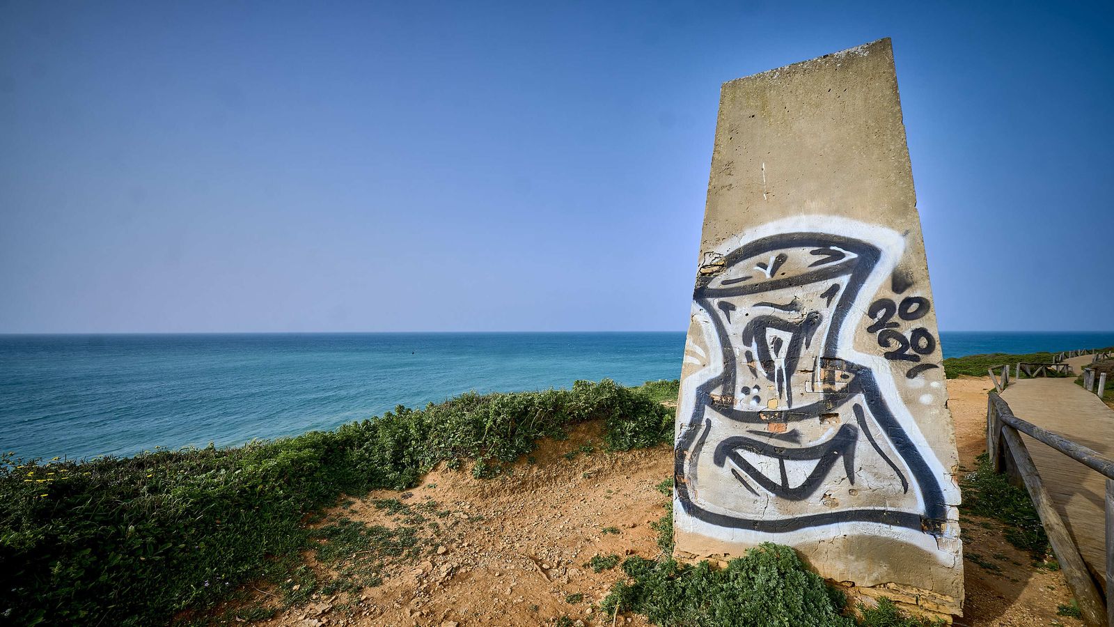 Visión de la zona desde Cabo Roche.