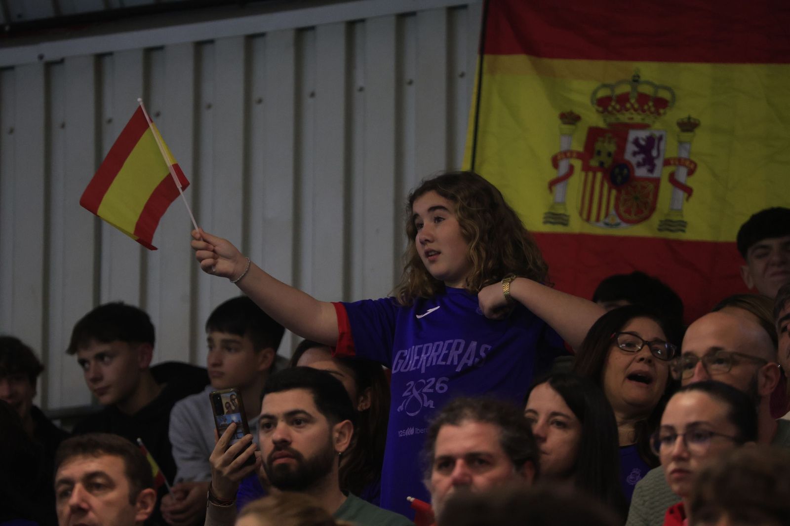 Búscate en el Juan Carlos Mateo de Algeciras durante el España-Austria del preeuropeo  femenino