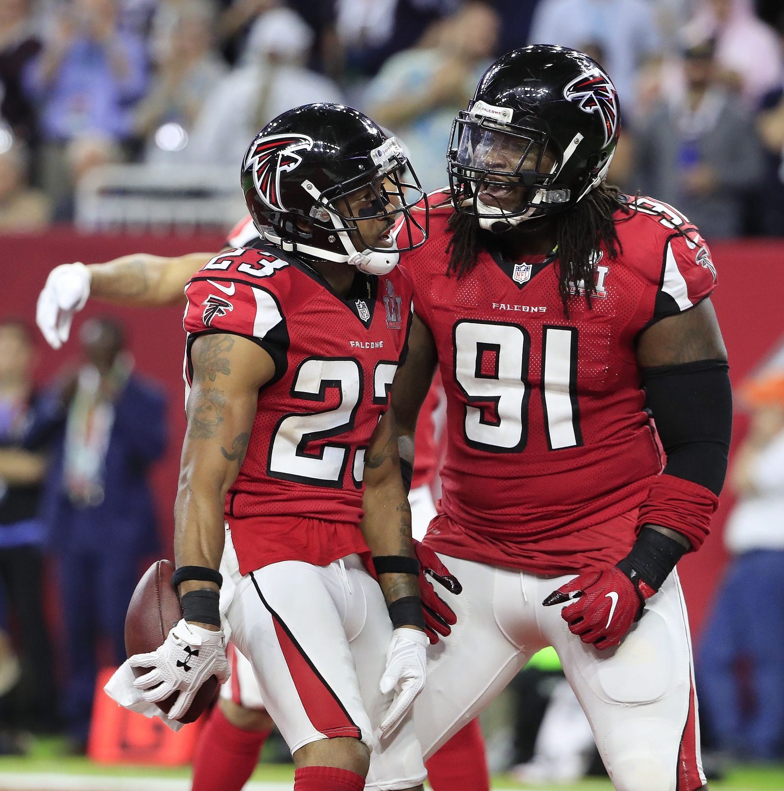 La final de la Super Bowl entre los Patriots y los Falcons