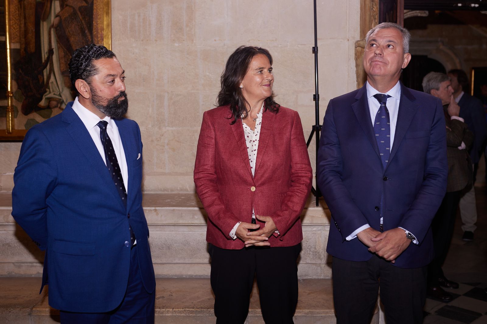 Las fotos de la Copa Billie Jean King con el alcalde jugando al tenis
