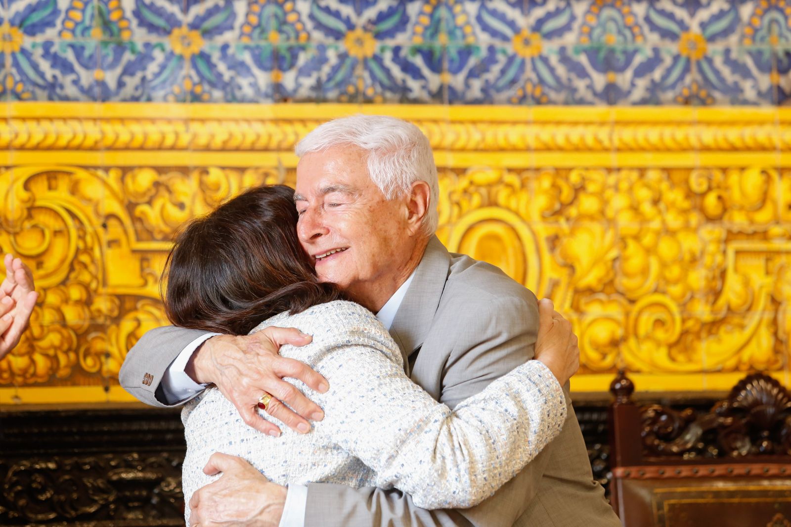 Fotos de la entrega de la insignia de Algeciras a Francisco Carrascal de Reyes Magos 98