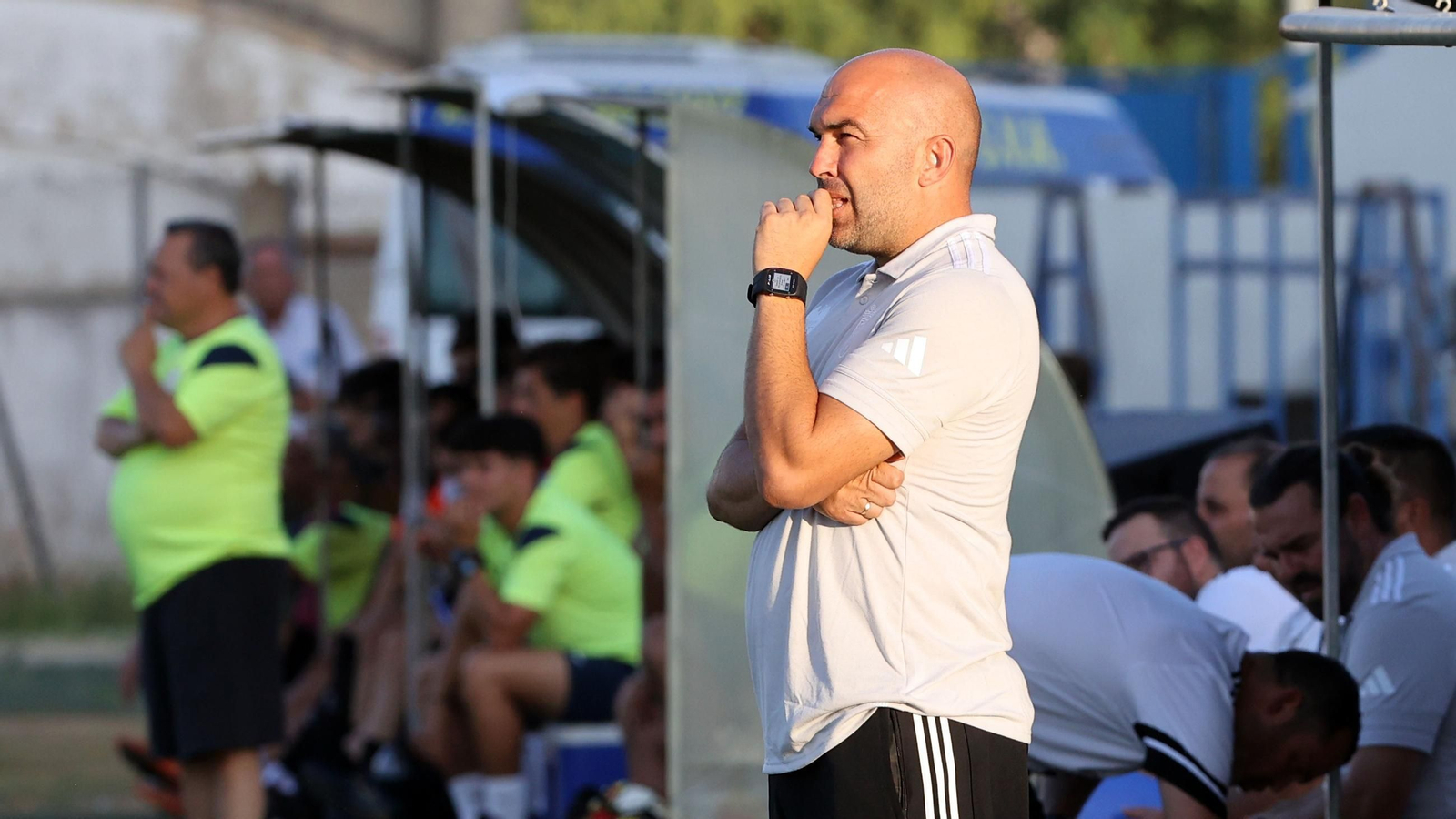 Imágenes del Trofeo Pedro Garrido entre el Jerez Industrial y el Xerez CD