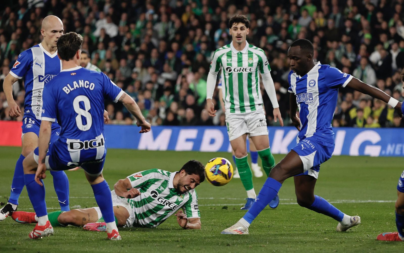Las imágenes del Betis - Alavés