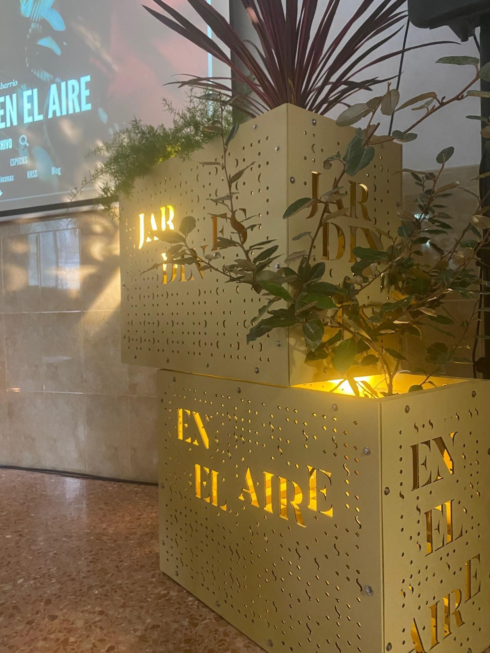 Uno de las piezas del nuevo proyecto de Luces de Barrio.