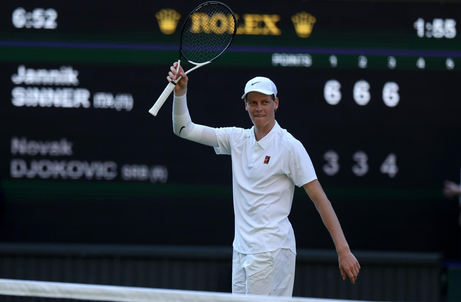Las mejores imágenes del Sinner - Djokovic Las mejores imágenes del Sinner - Djokovic