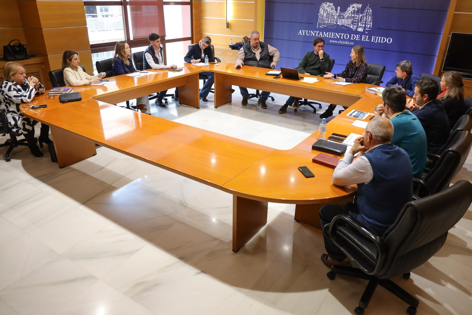 Junta de Gobierno Local del Ayuntamiento de El Ejido celebrada este jueves.