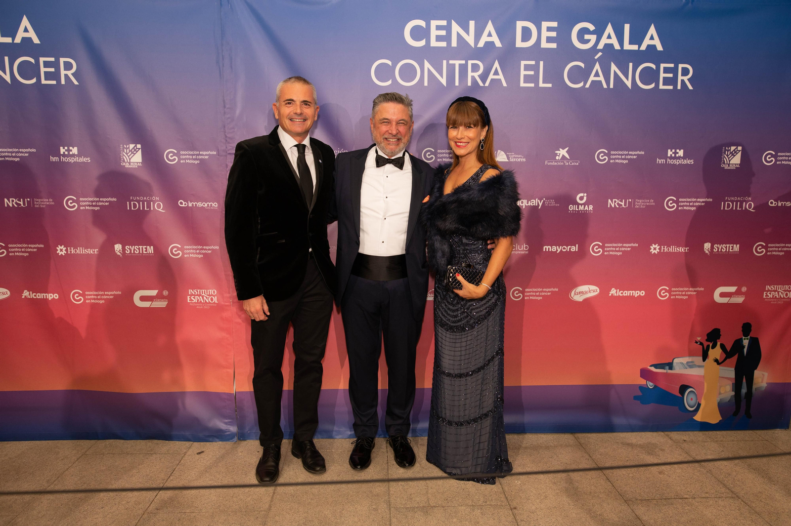 Las fotos de la gala benéfica contra el cáncer en Málaga
