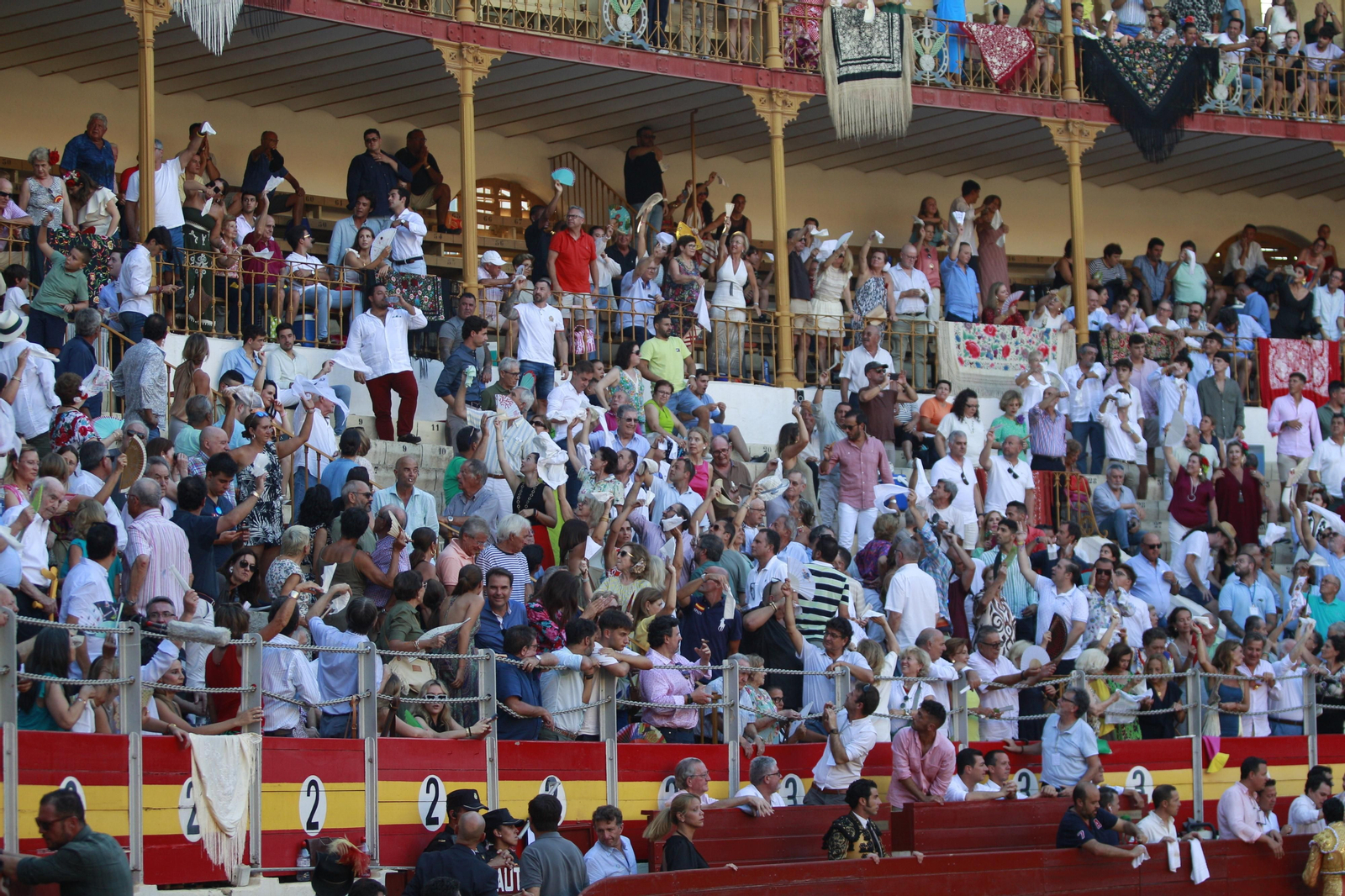 Triunfo del diestro Emilio de Justo en la Corrida de Toros de la Feria de Almería 2023