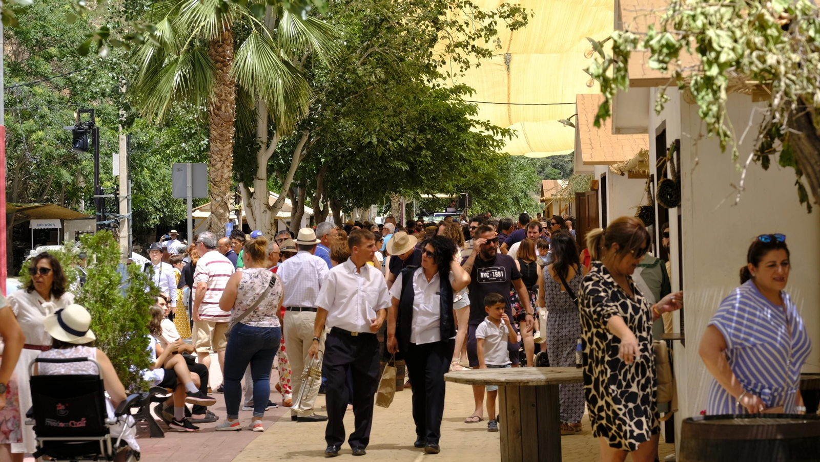Imágenes de la Recreación Histórica Canteros y Caciques, en Macael