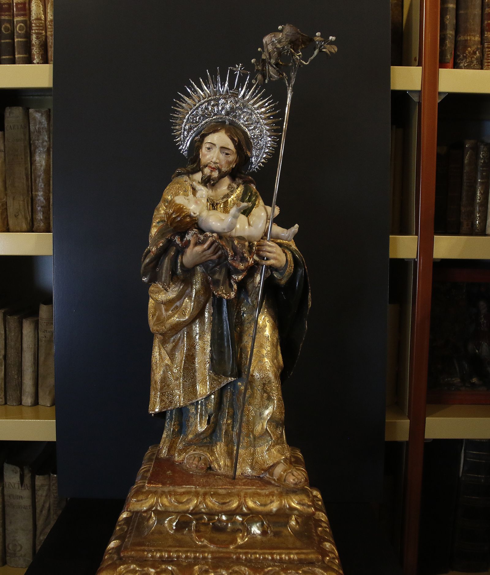 Exposición de San José en el Santo Angel